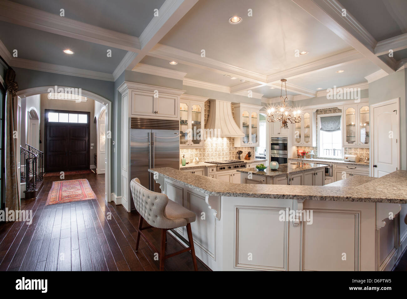 private residence interior exterior real estate custom home interior ...