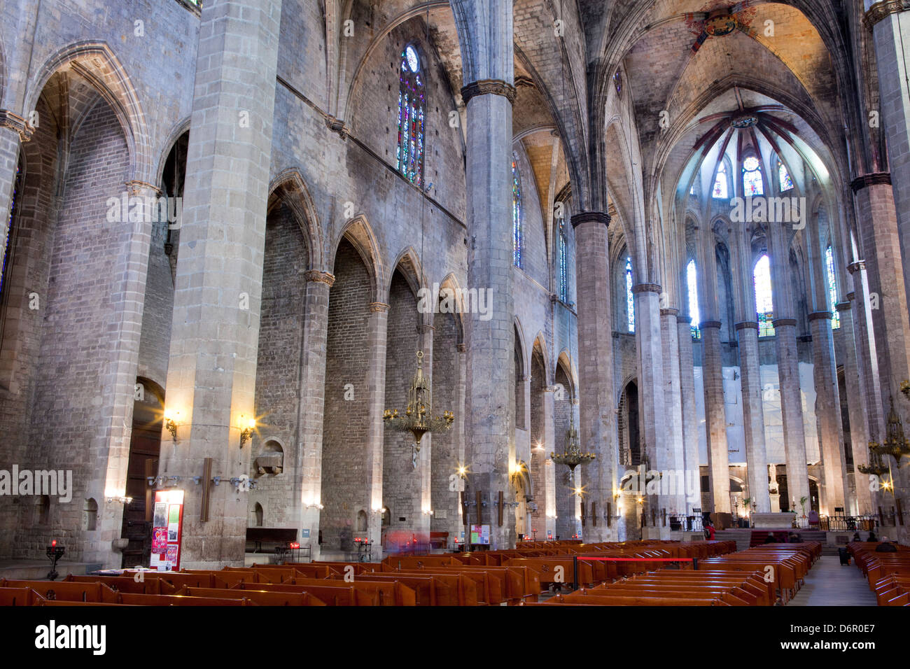 Cathedral of Santa Maria del Mar, Barcelona, Spain Stock Photo - Alamy Cathedral of Santa Maria del Mar, Barcelona, Spain Stock Photo - Alamy