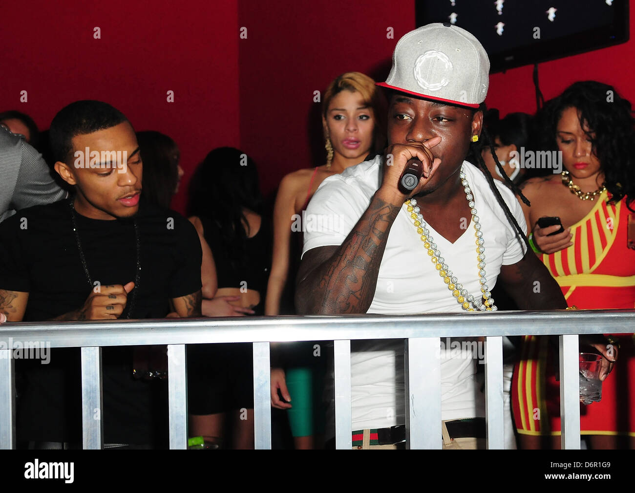 Ace Hood celebrated Bow Wow&rsquo;s 25th birthday at Club Rush Miami Miami