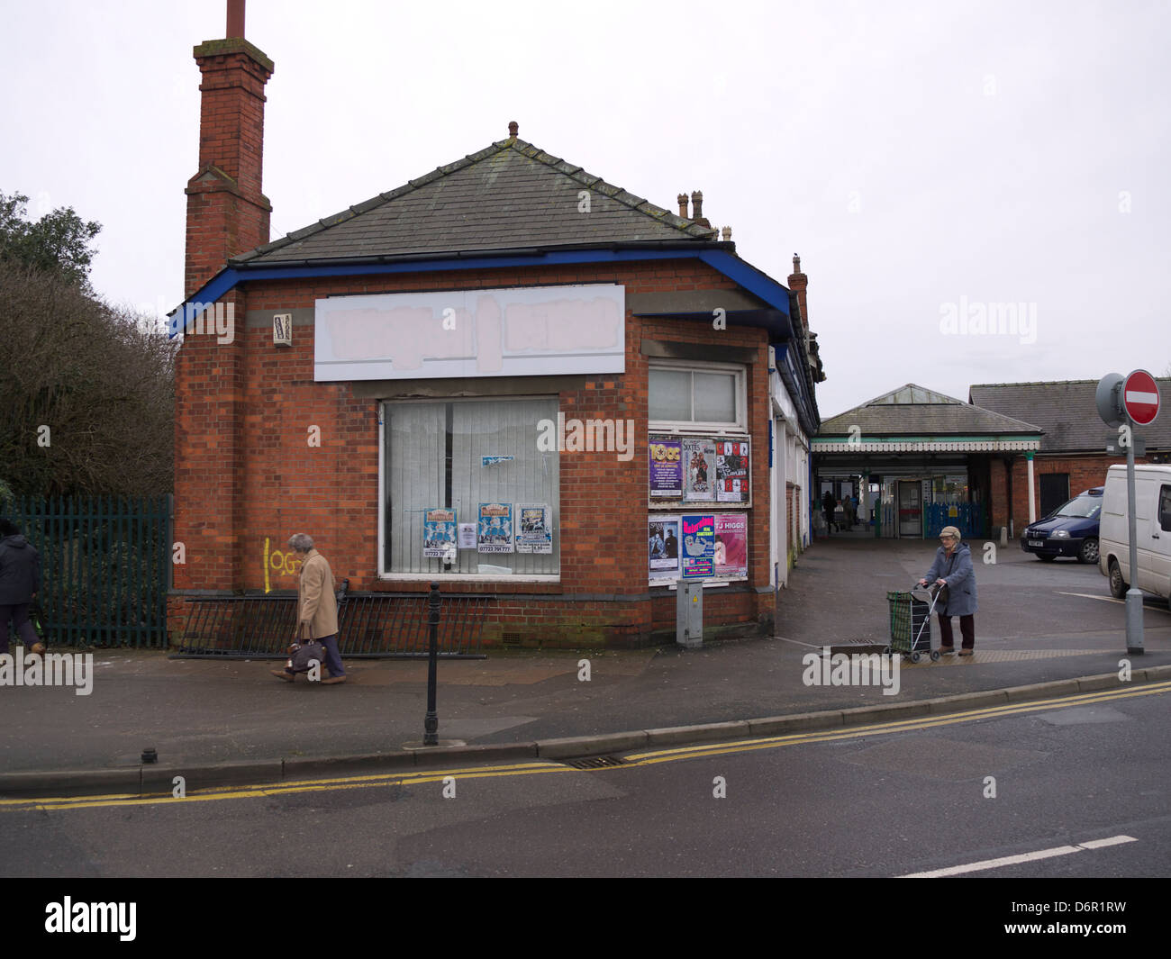 Skegness railway station prior to modernisation Stock Photo Alamy