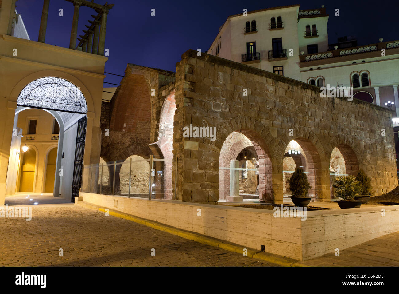 Ancient baths barcelona hi-res stock photography and images - Alamy