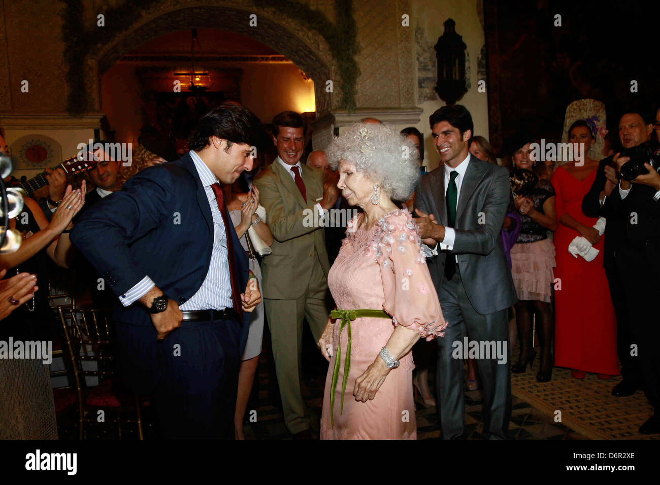 Cayetana Fitz-James Stuart, Cayetano Rivera The wedding of Cayetana