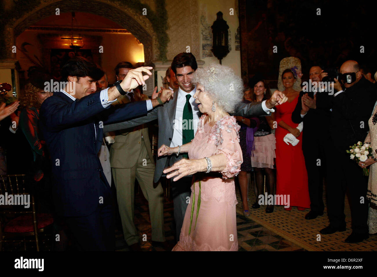 Cayetana Fitz-James Stuart, Cayetano Rivera The wedding of Cayetana