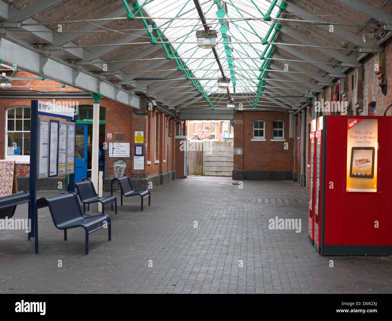 Skegness railway station January 2011 Stock Photo Alamy