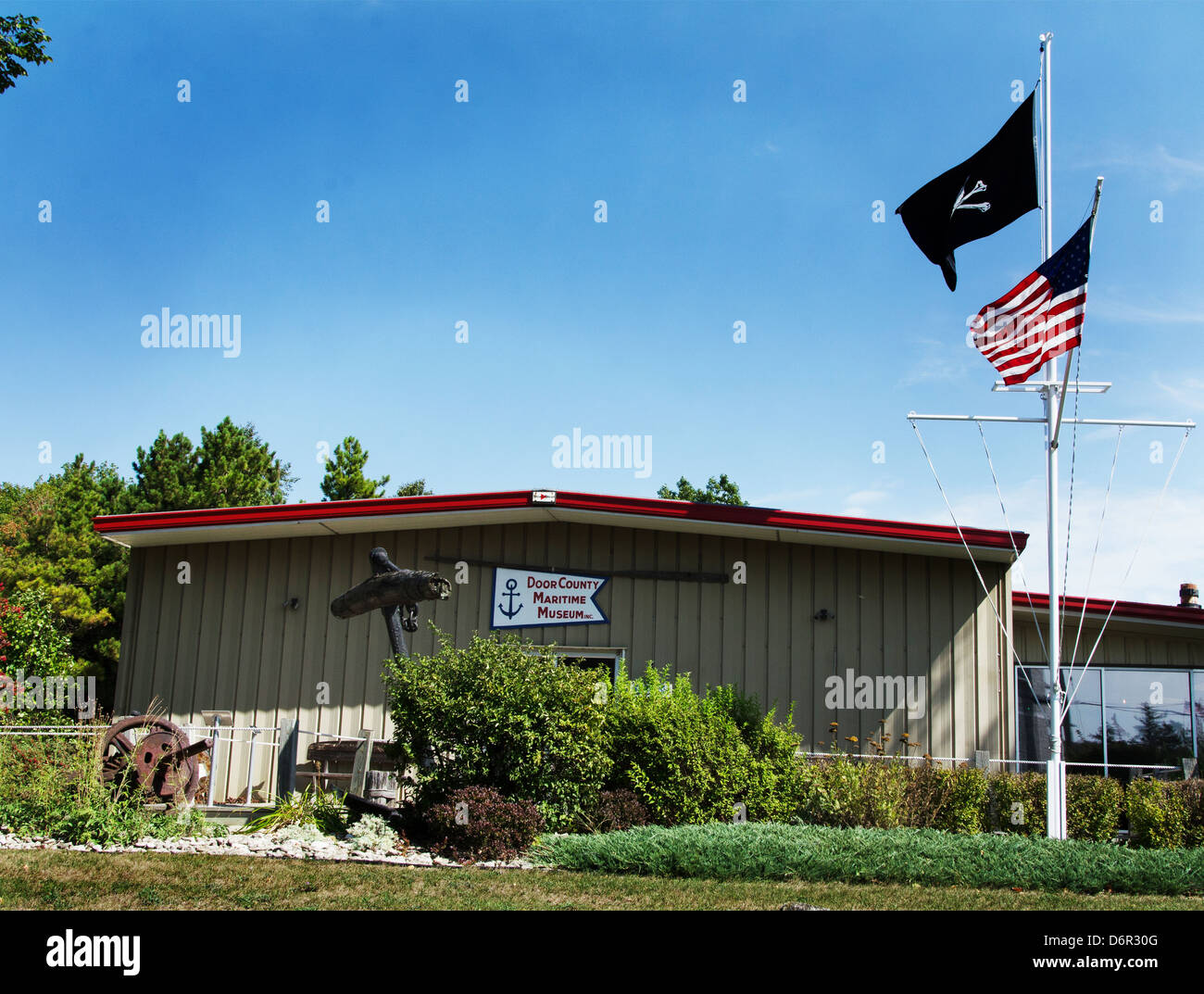Door County Maritime Museum in Gills Rock, Wisconsin tells the story of