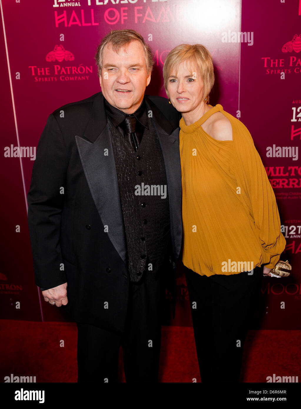 Meatloaf and his wife Leslie Aday the Texas Film Hall of Fame Awards show at ACL Live Austin, Texas - 08.03.12 Stock Photo
