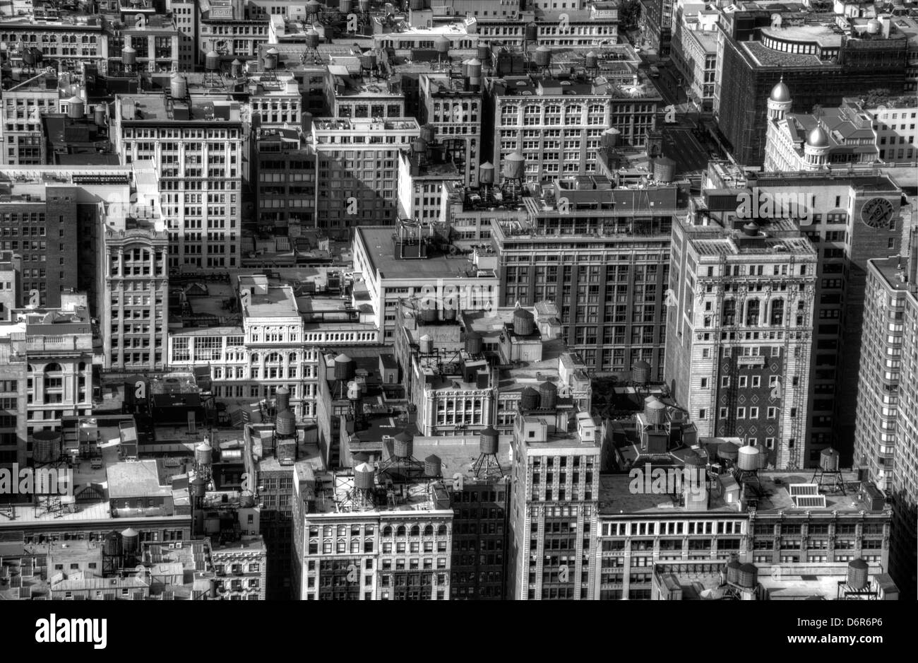 Rooftops of Manhattan in New York City, USA Stock Photo Alamy