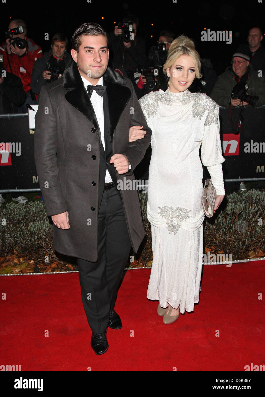 Lydia Rose Bright AKA Lydia Bright and James Argent aka 'Arg' The Sun Military Awards 2011