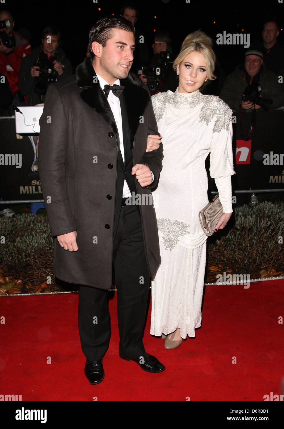 Lydia Rose Bright AKA Lydia Bright and James Argent aka 'Arg' The Sun Military Awards 2011