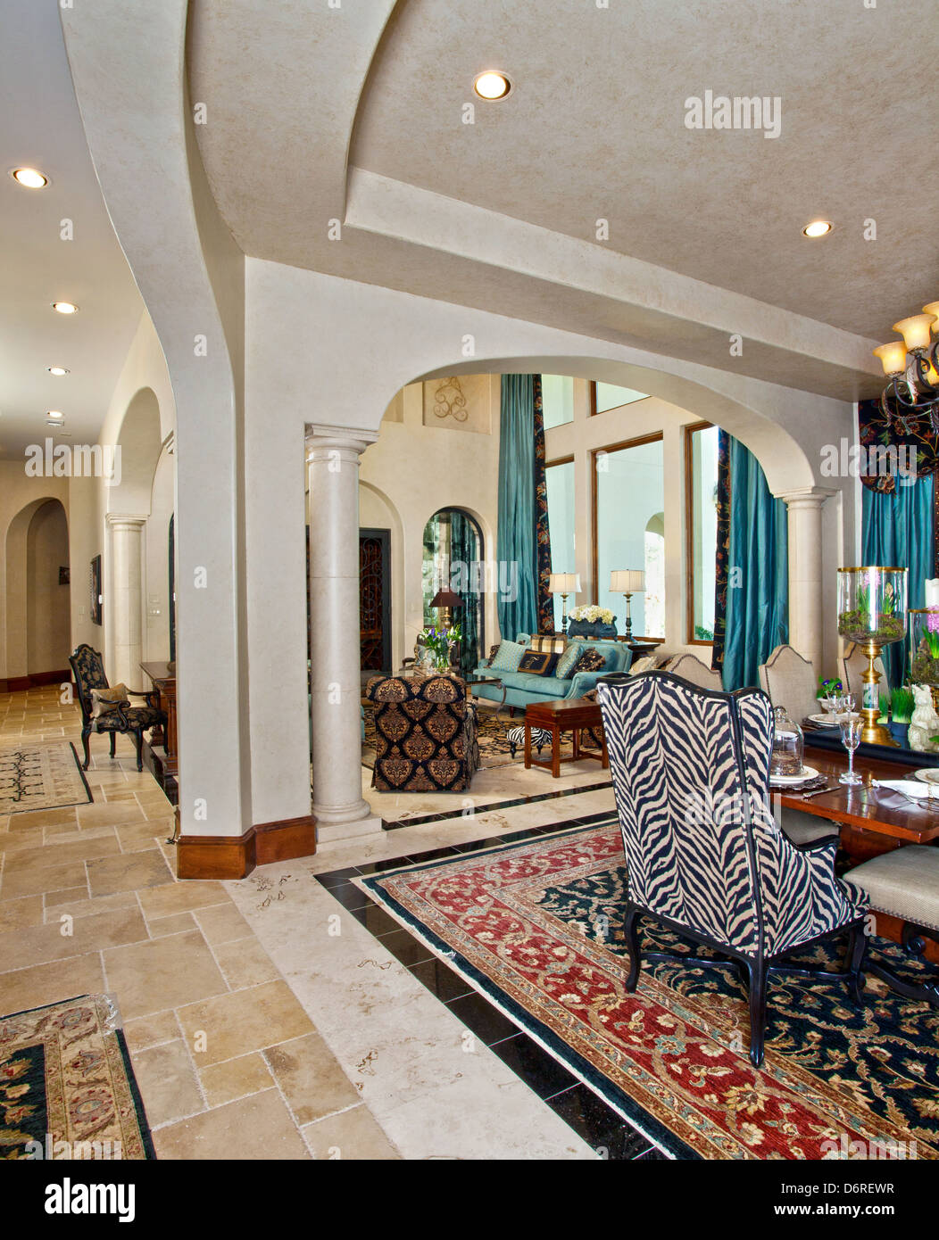 Architecture, interior design, private residence Stock Photo - Alamy