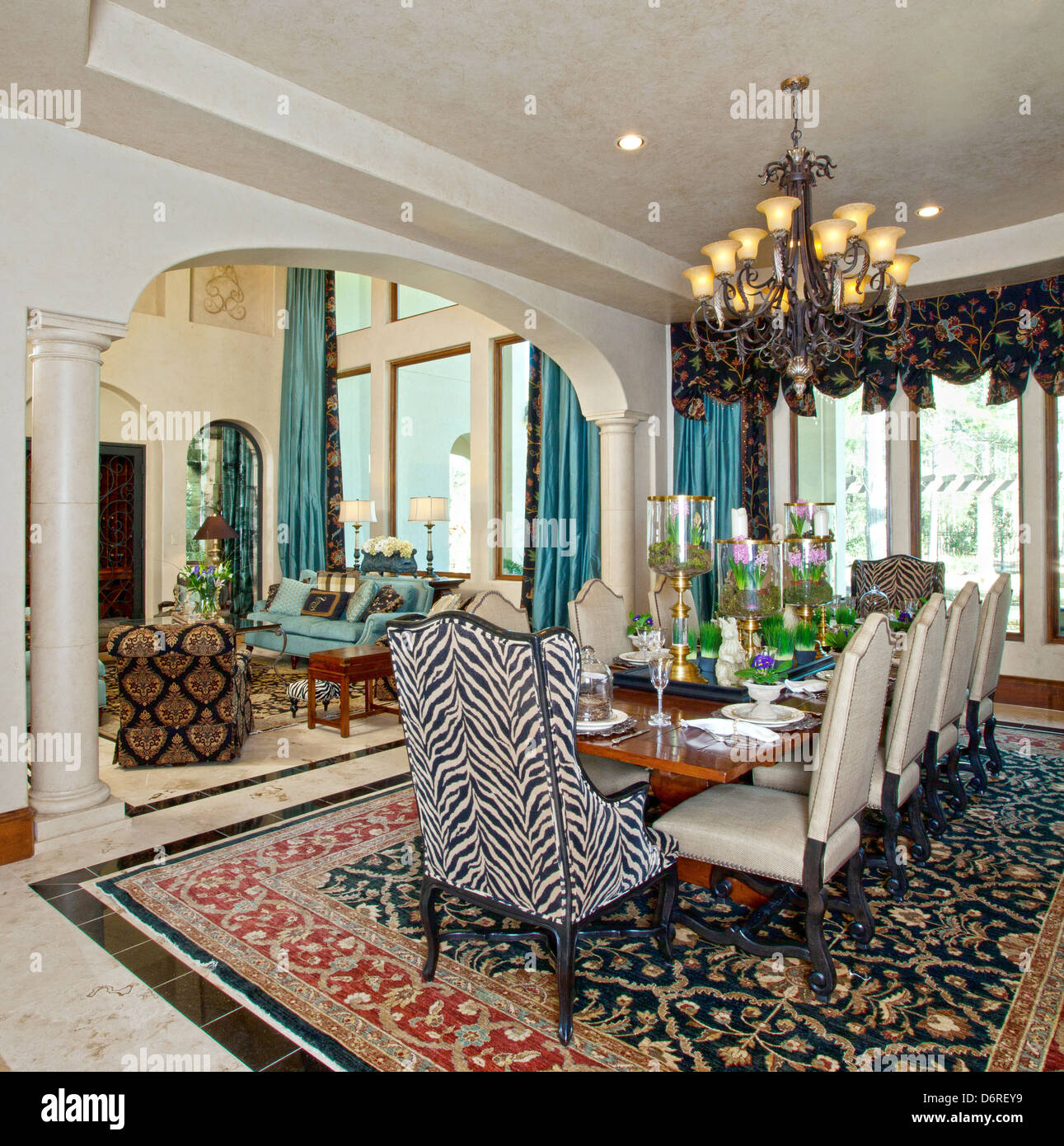 Architecture, interior design, private residence Stock Photo - Alamy
