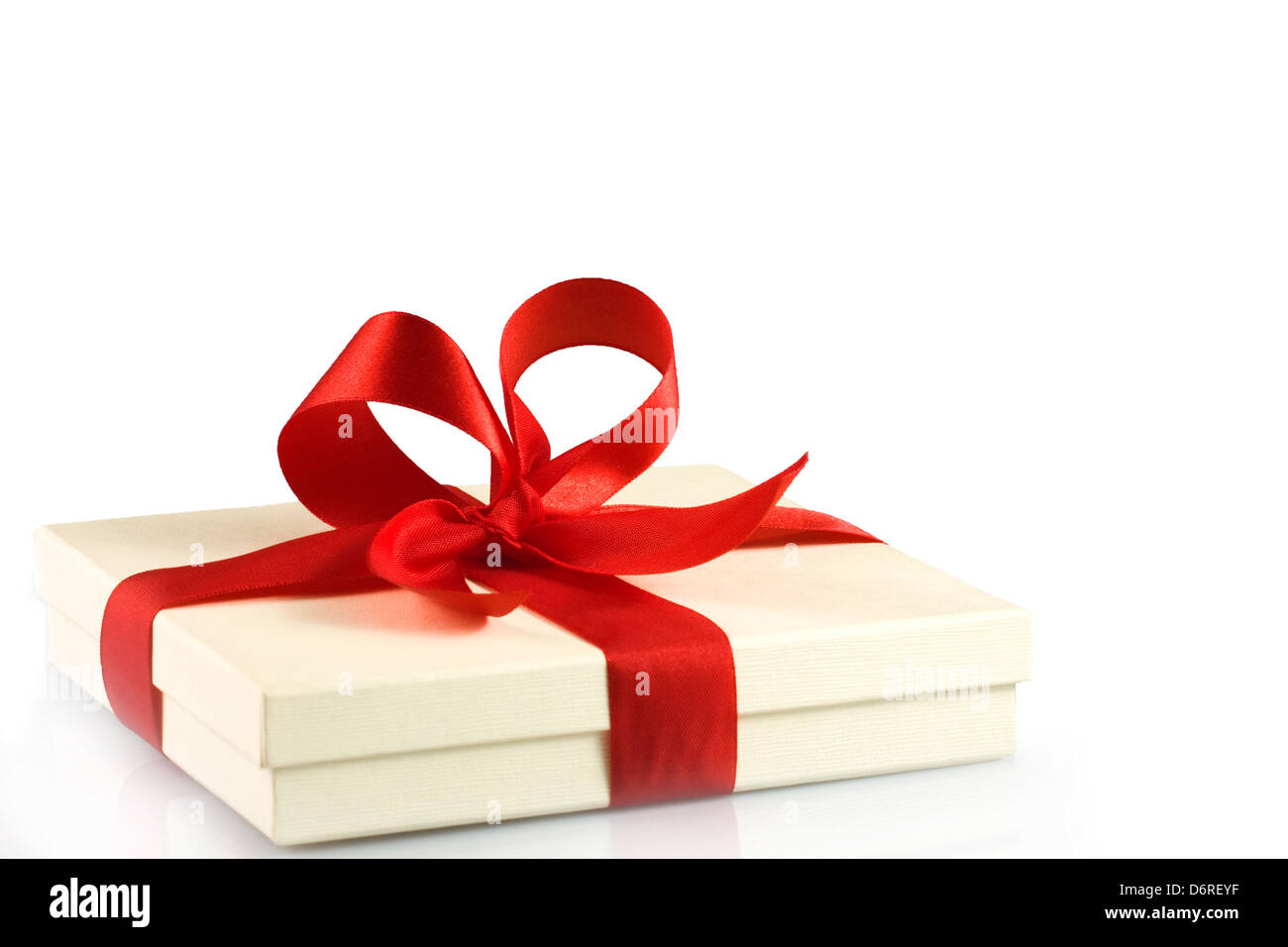 Present isolated on white Stock Photo - Alamy
