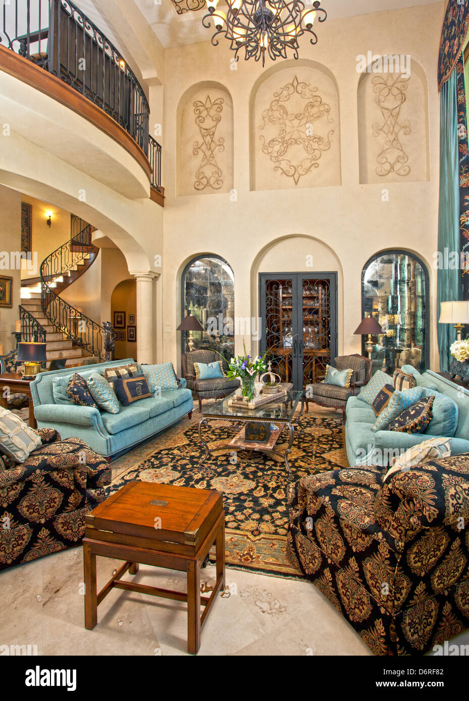 Architecture, interior design, private residence Stock Photo - Alamy