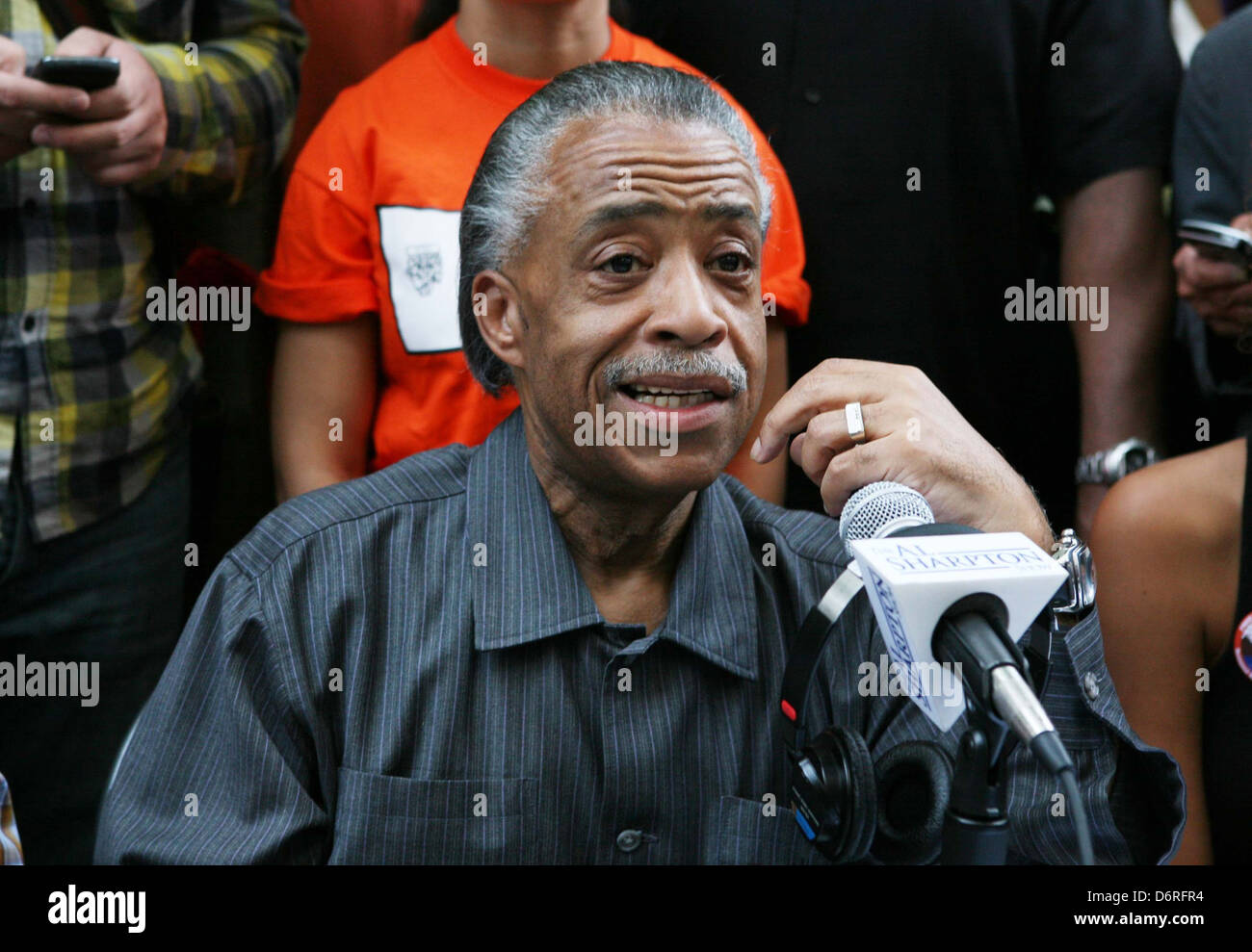 Al sharpton protest hi-res stock photography and images - Alamy