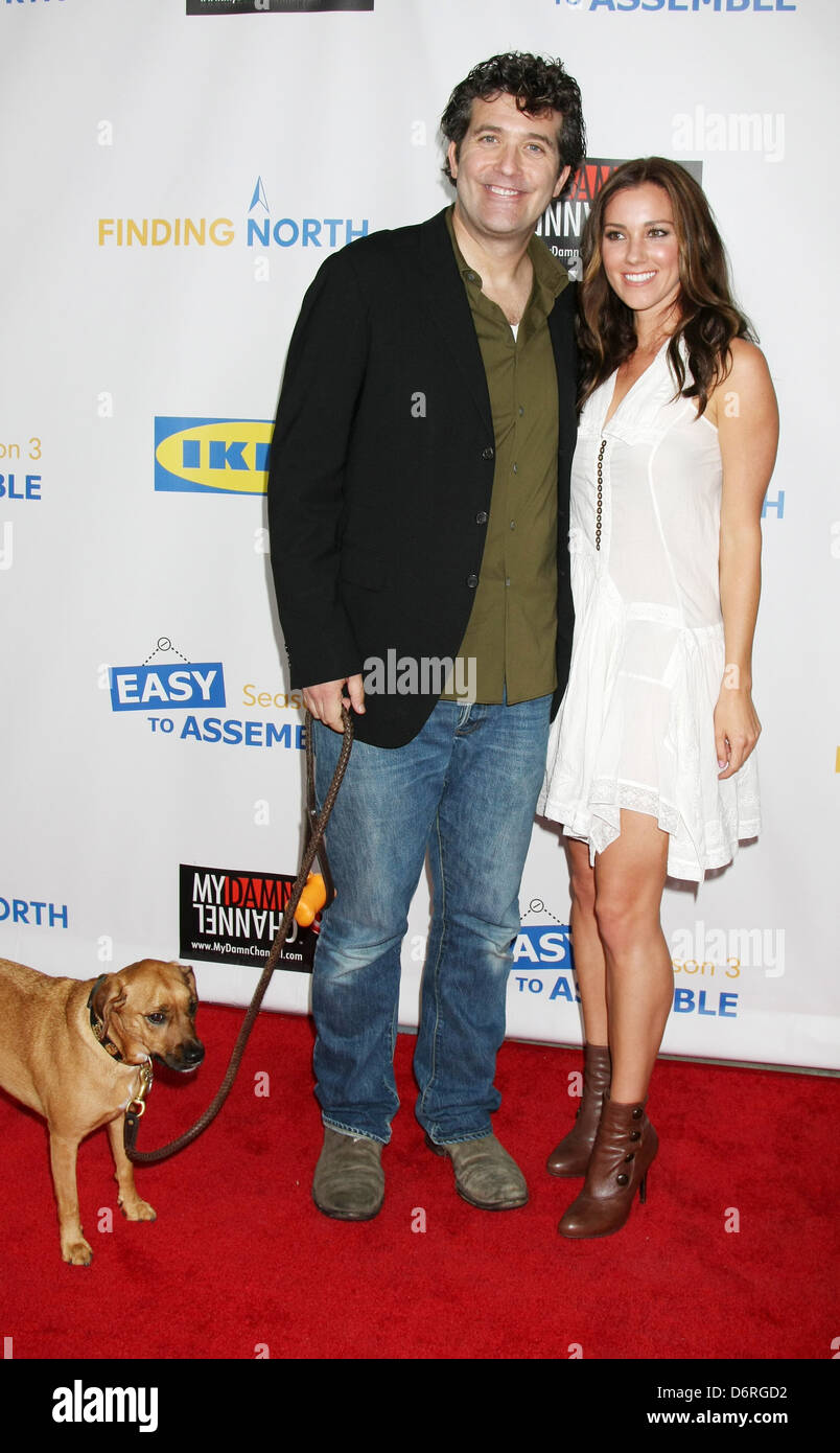 Craig Bierko and Carly Craig 'Easy To Assemble' season 3 premiere held at the American