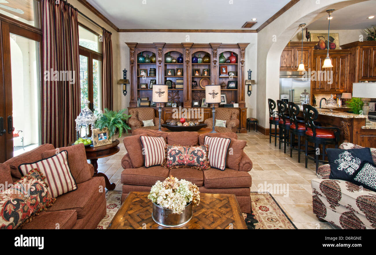 Architecture, interior design, private residence Stock Photo - Alamy