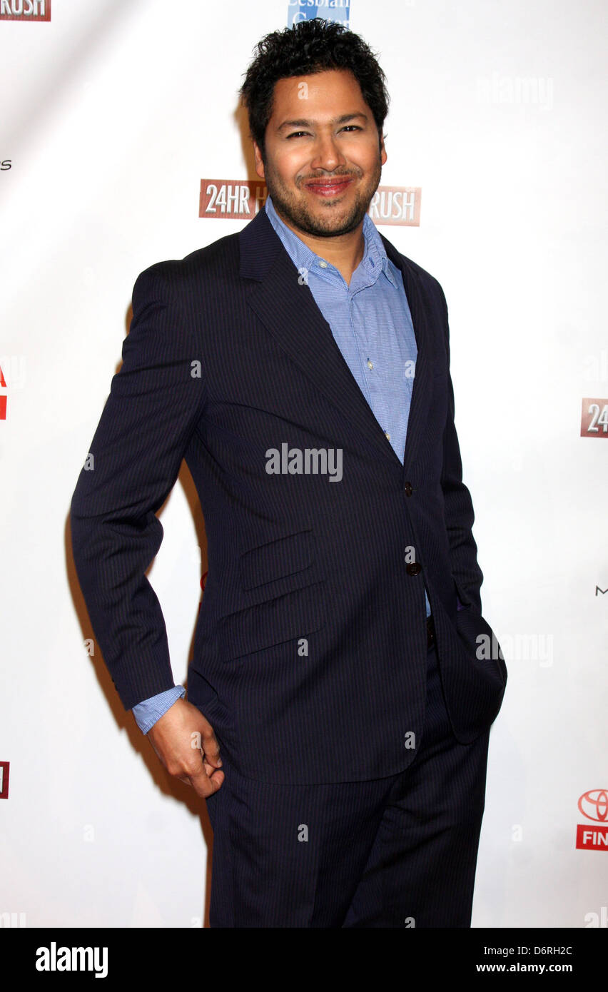 Dileep Rao 24 Hour Hollywood Rush at the Wilshire Ebell Theatre Los Angeles, California, USA - 20.02.11 Stock Photo