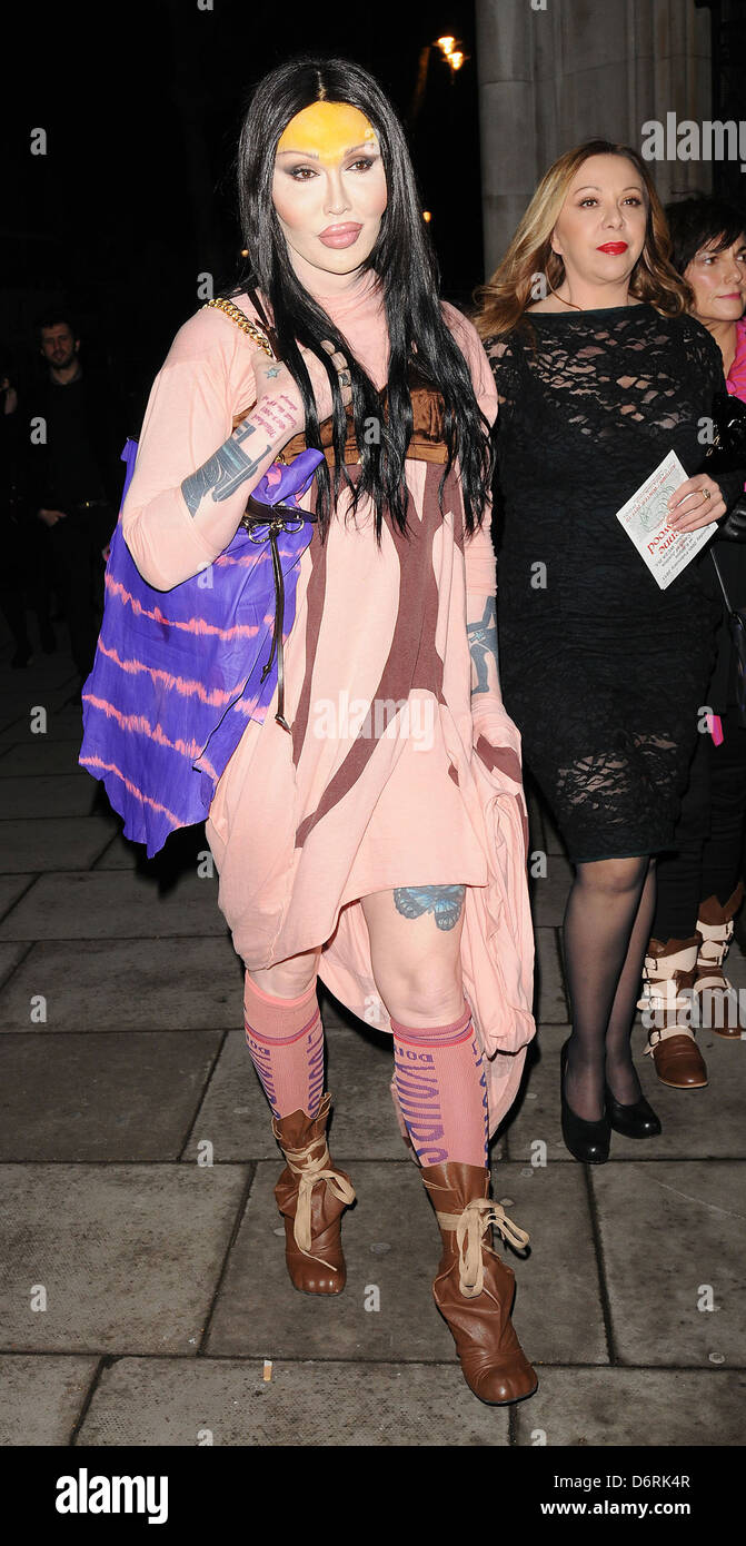 Pete Burns London Fashion Week A/W 2011 Vivienne Westwood Red Label