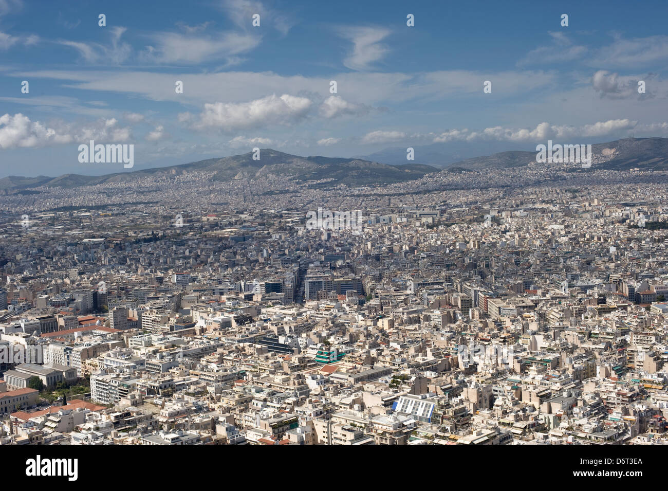 Athens, Greece, March 24, 2013: a view of Athens Stock Photo