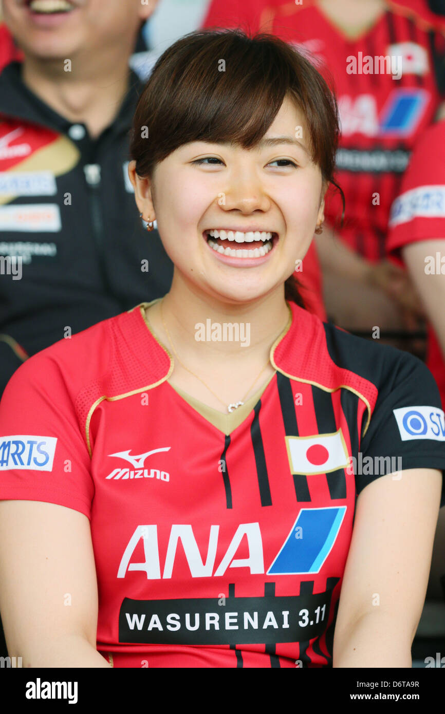Ai Fukuhara (JPN), APRIL 23, 2013 Table Tennis Ai Fukuhara of Japan