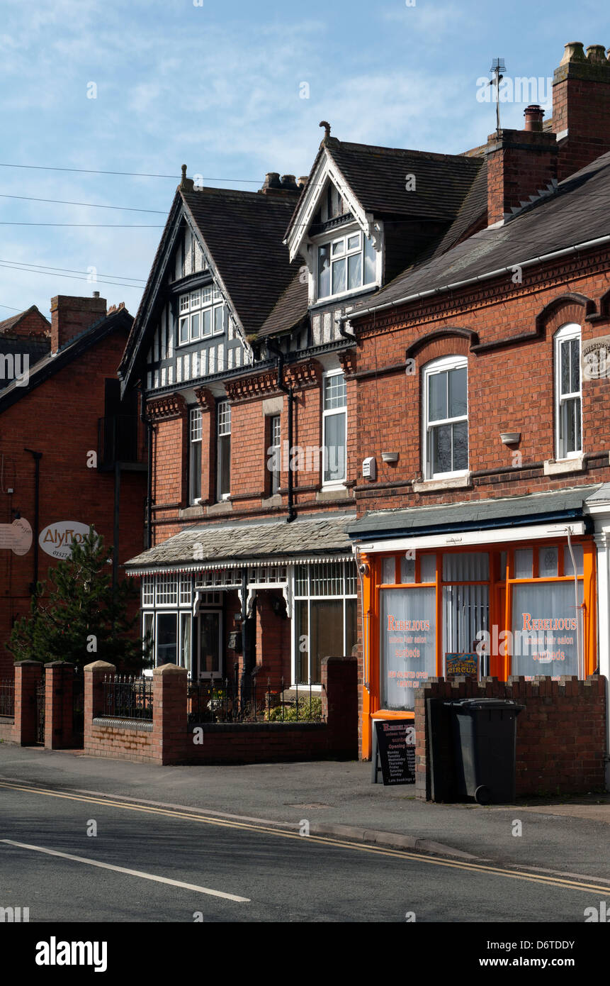 Evesham Road, Astwood Bank, Worcestershire, UK Stock Photo Alamy