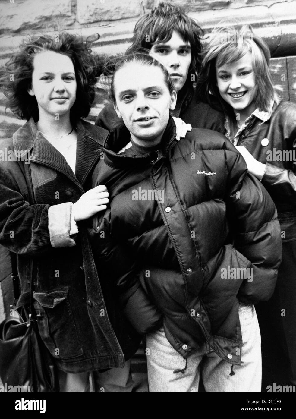 The Stone Roses outside Wolverhampton Magistrates court Stock Photo Alamy