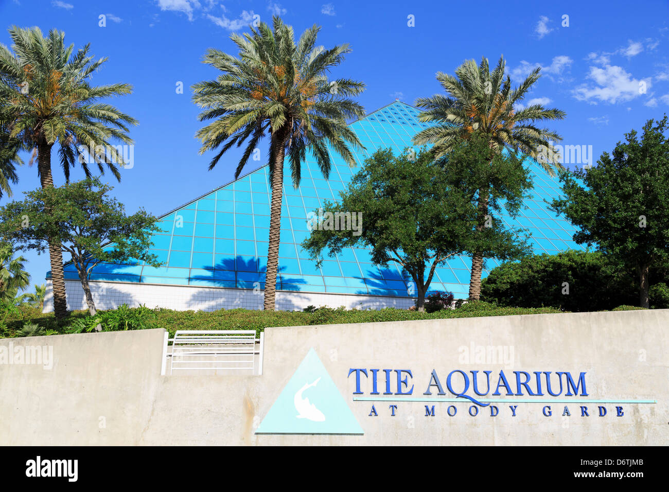USA, Texas, Galveston, Aquarium at Moody Gardens Stock Photo Alamy