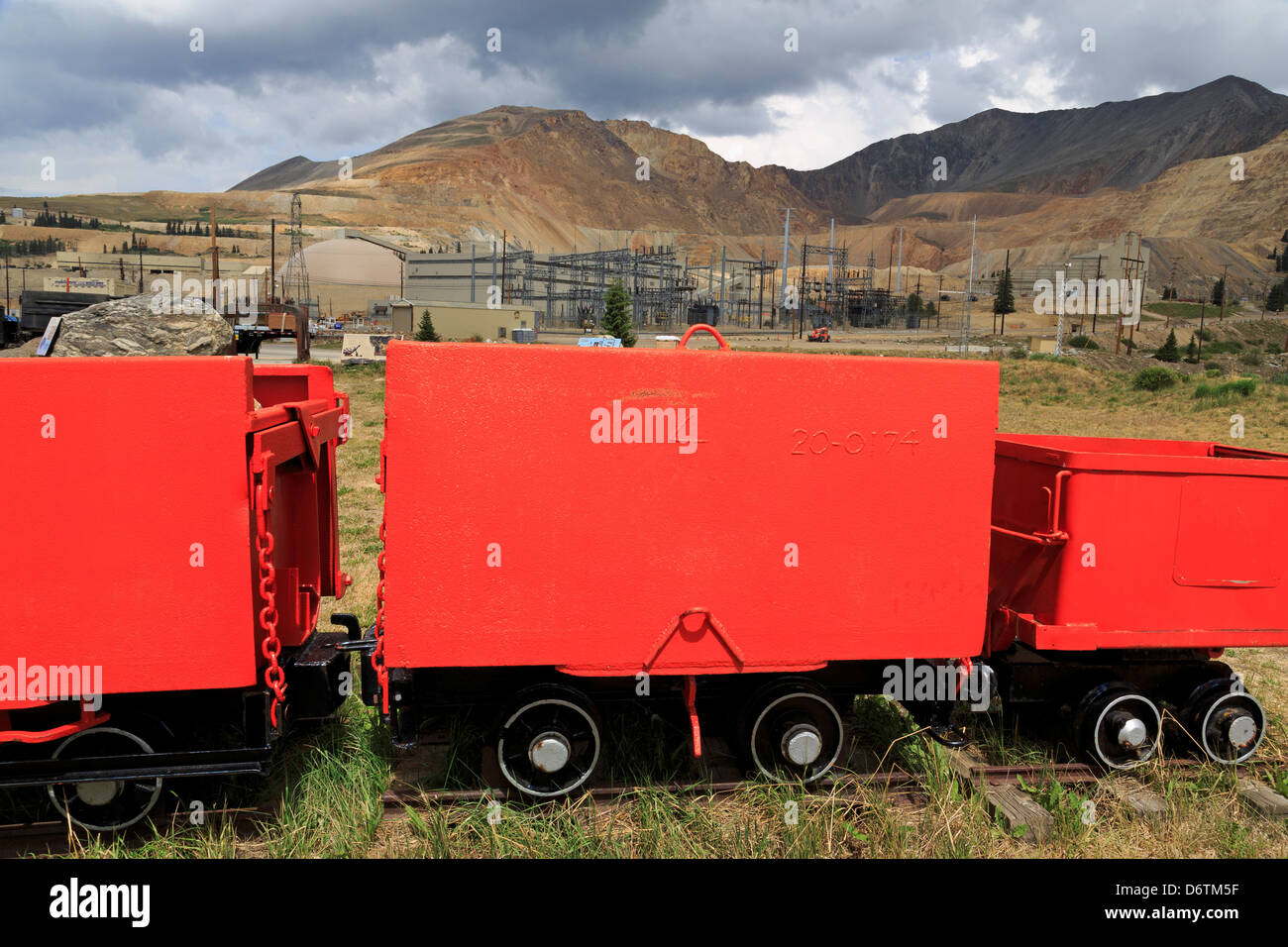 USA, Colorado, Leadville, Climax Molybdenum Mine Stock Photo Alamy