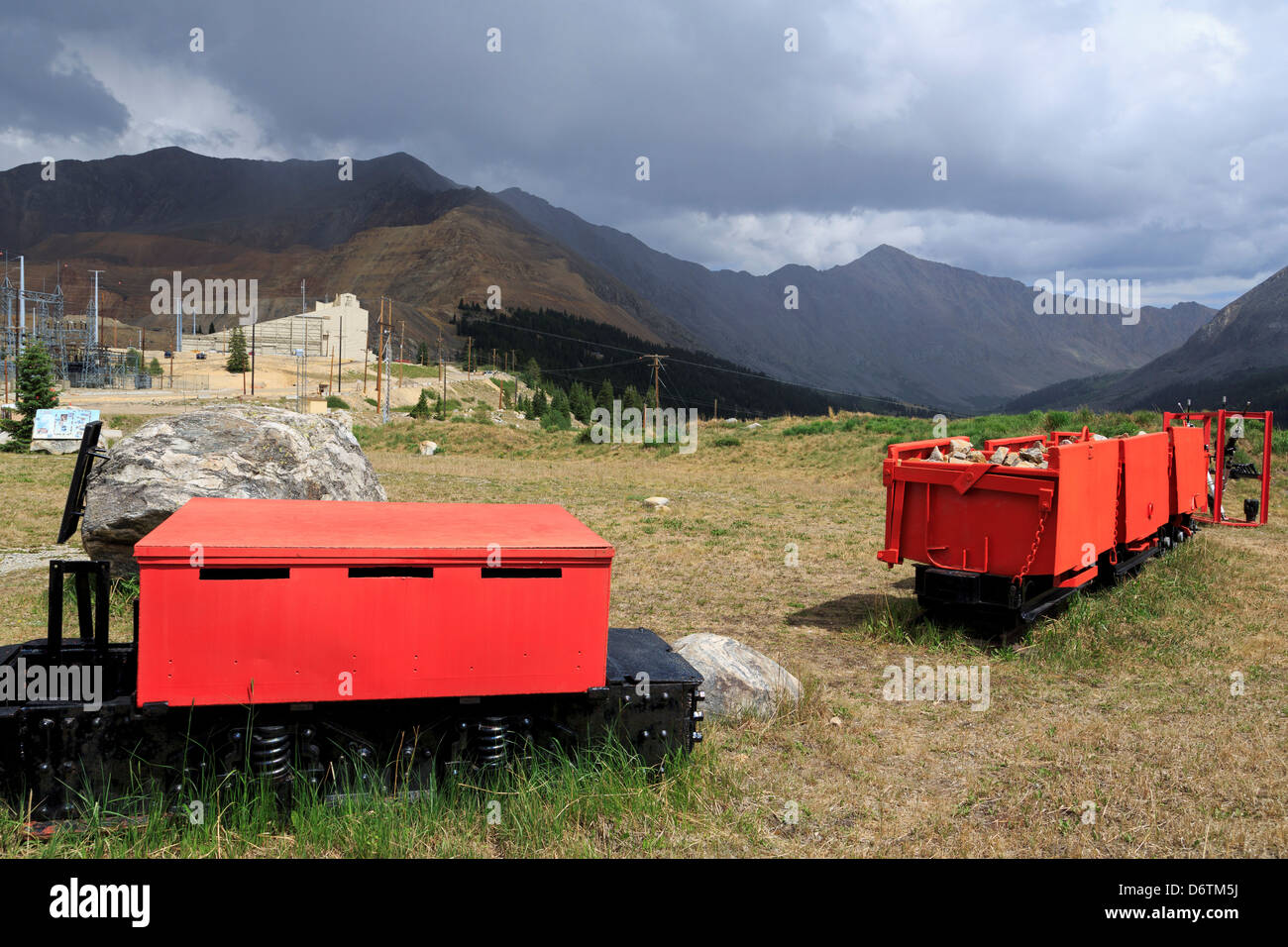 USA, Colorado, Leadville, Climax Molybdenum Mine Stock Photo Alamy