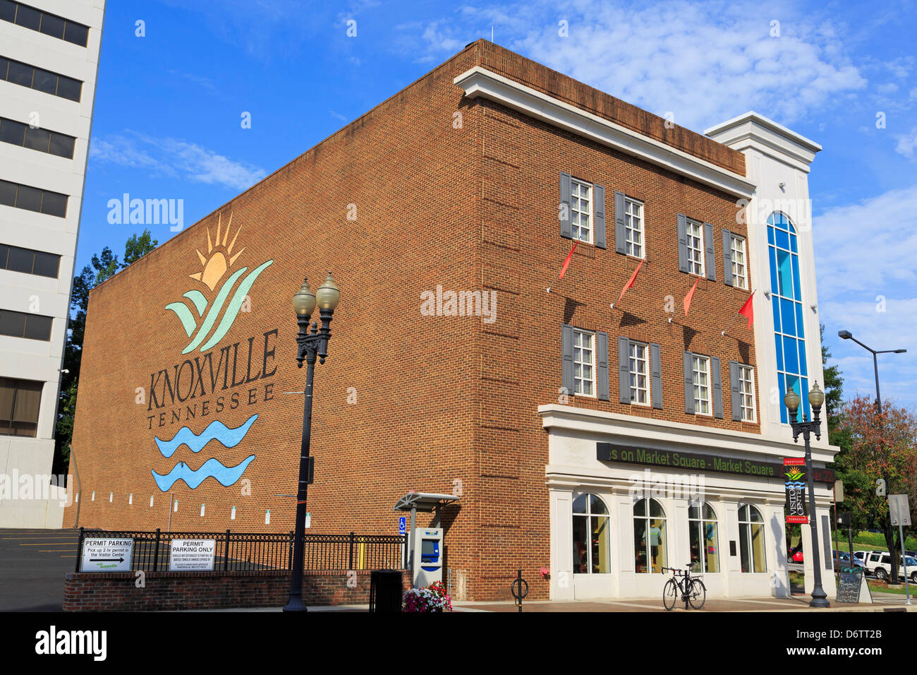 Knoxville Visitor Center,Tennessee,USA Stock Photo Alamy