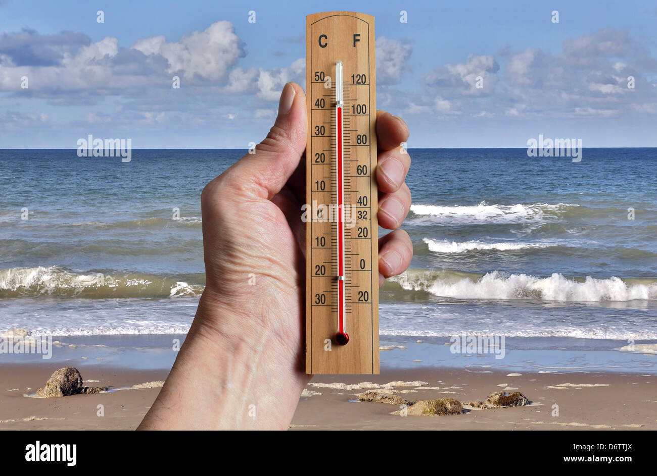 Температура воды 7 градусов. Температура воды. Термометр на пляже. Термометр для моря. Глобальное потепление градусник.