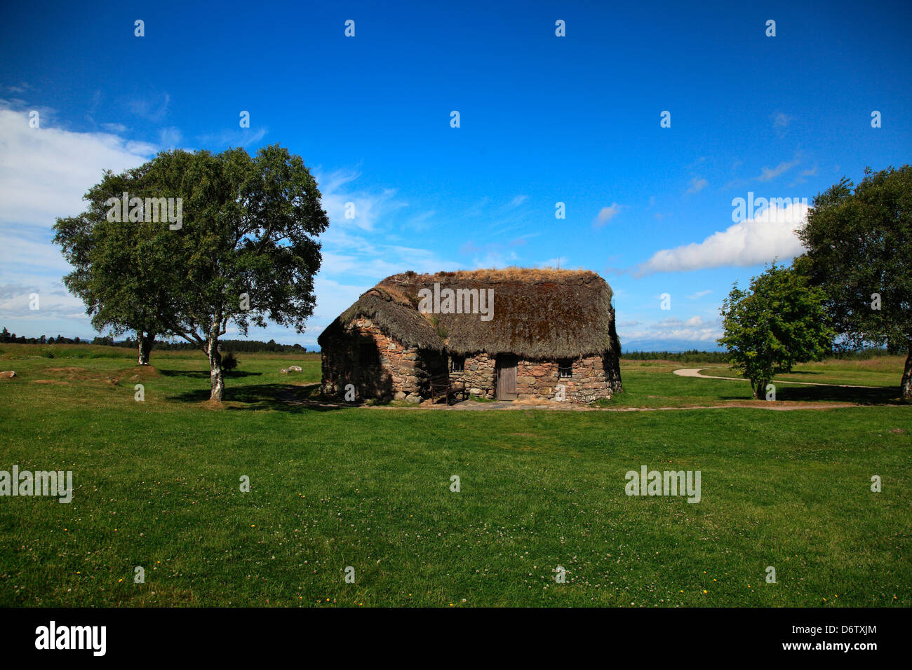 Old House in Culloden Battlefield, Culloden, Inverness, Highlands