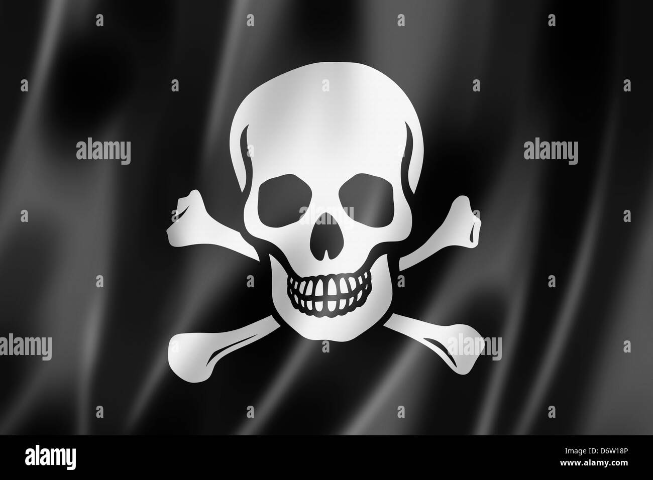 Bandiera pirata jolly roger Foto e Immagini Stock in Bianco e Nero - Pagina  2 - Alamy