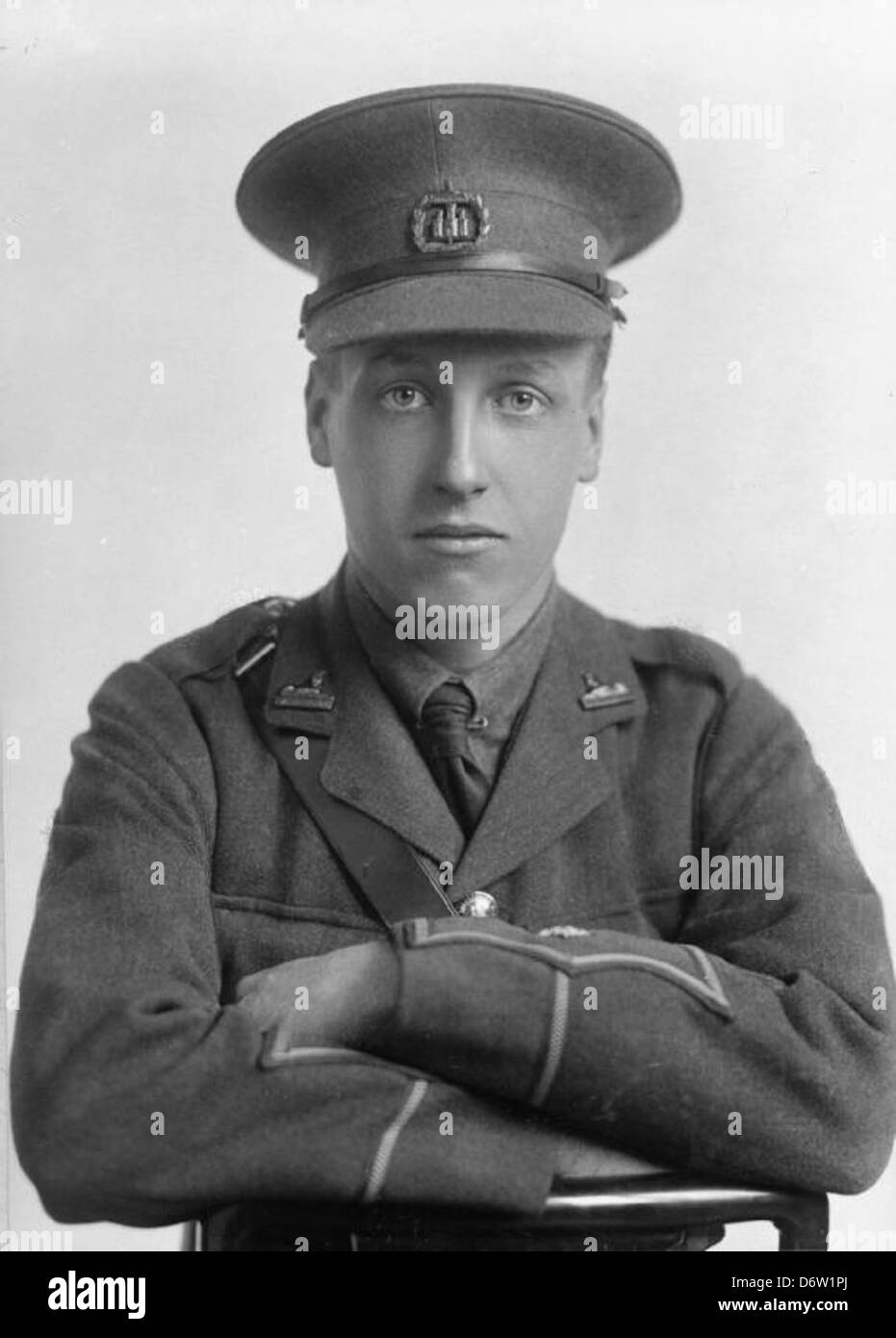 Lieutenant William Gervace Vizard Stock Photo