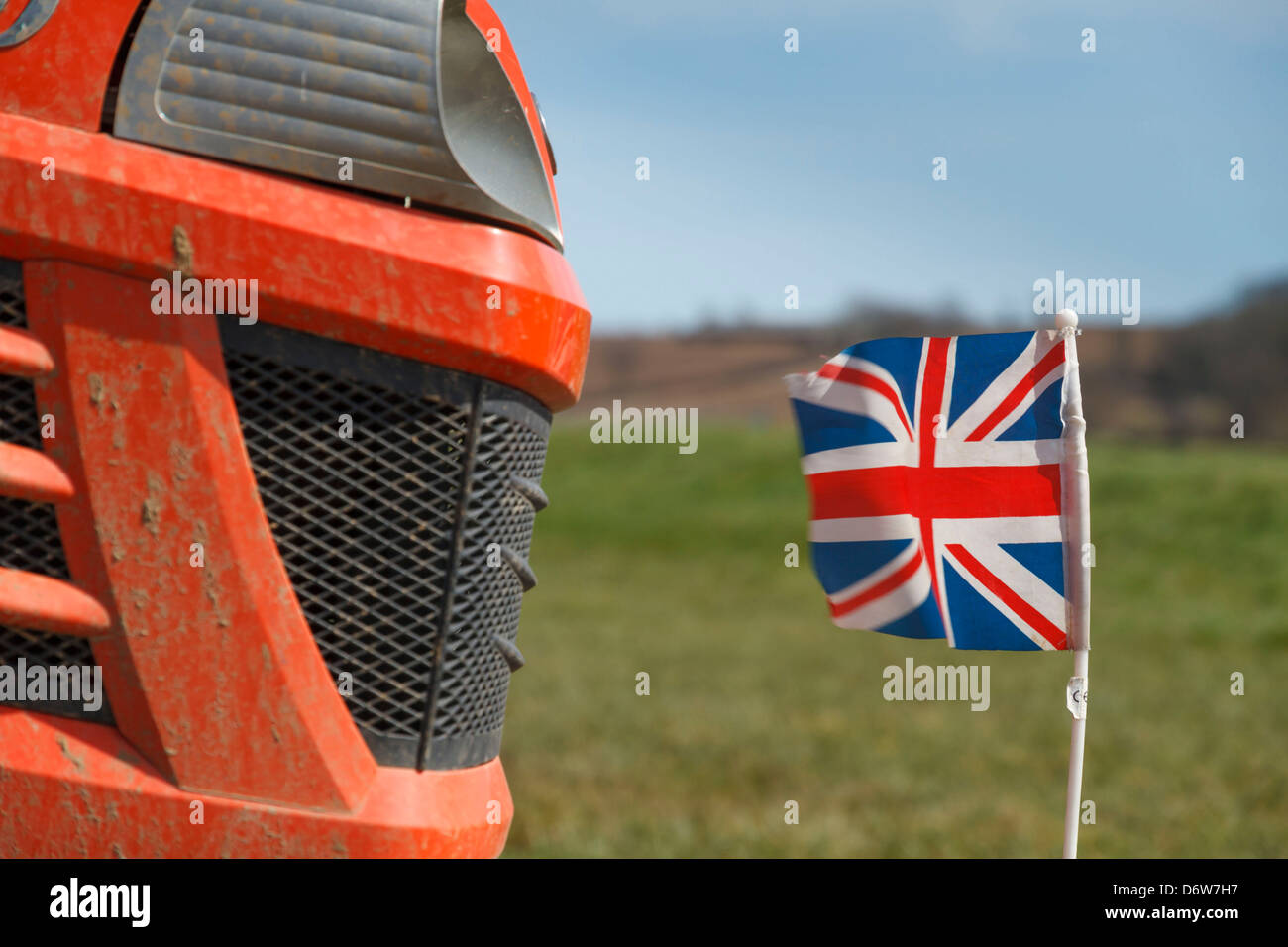 Red tractor farm symbol hires stock photography and images Alamy