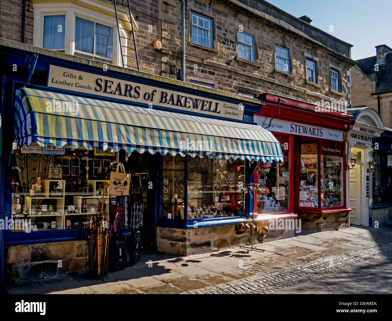 Bakewell shops in peak district hires stock photography and images Alamy