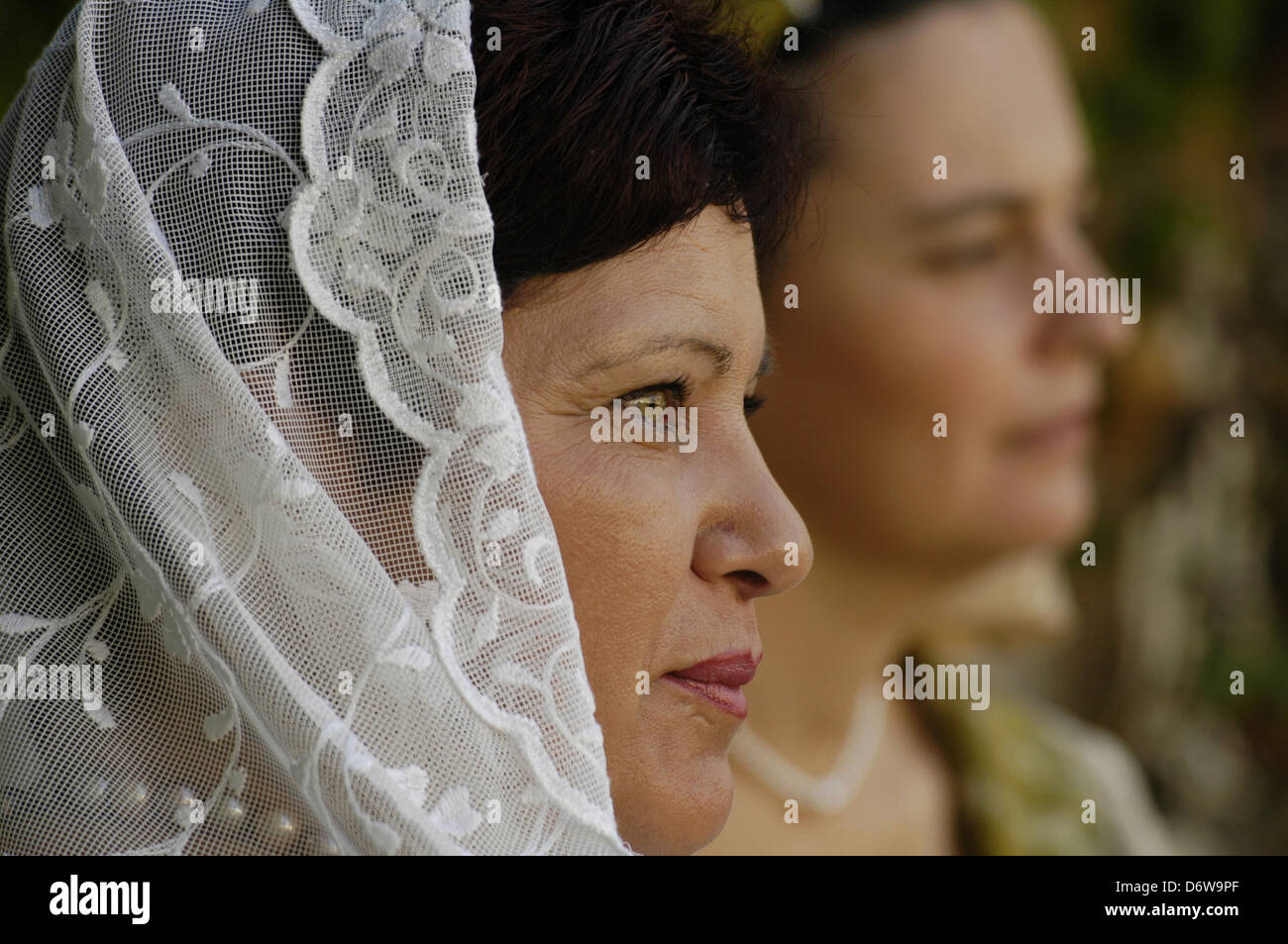 Maltese woman in traditional dress hires stock photography and images