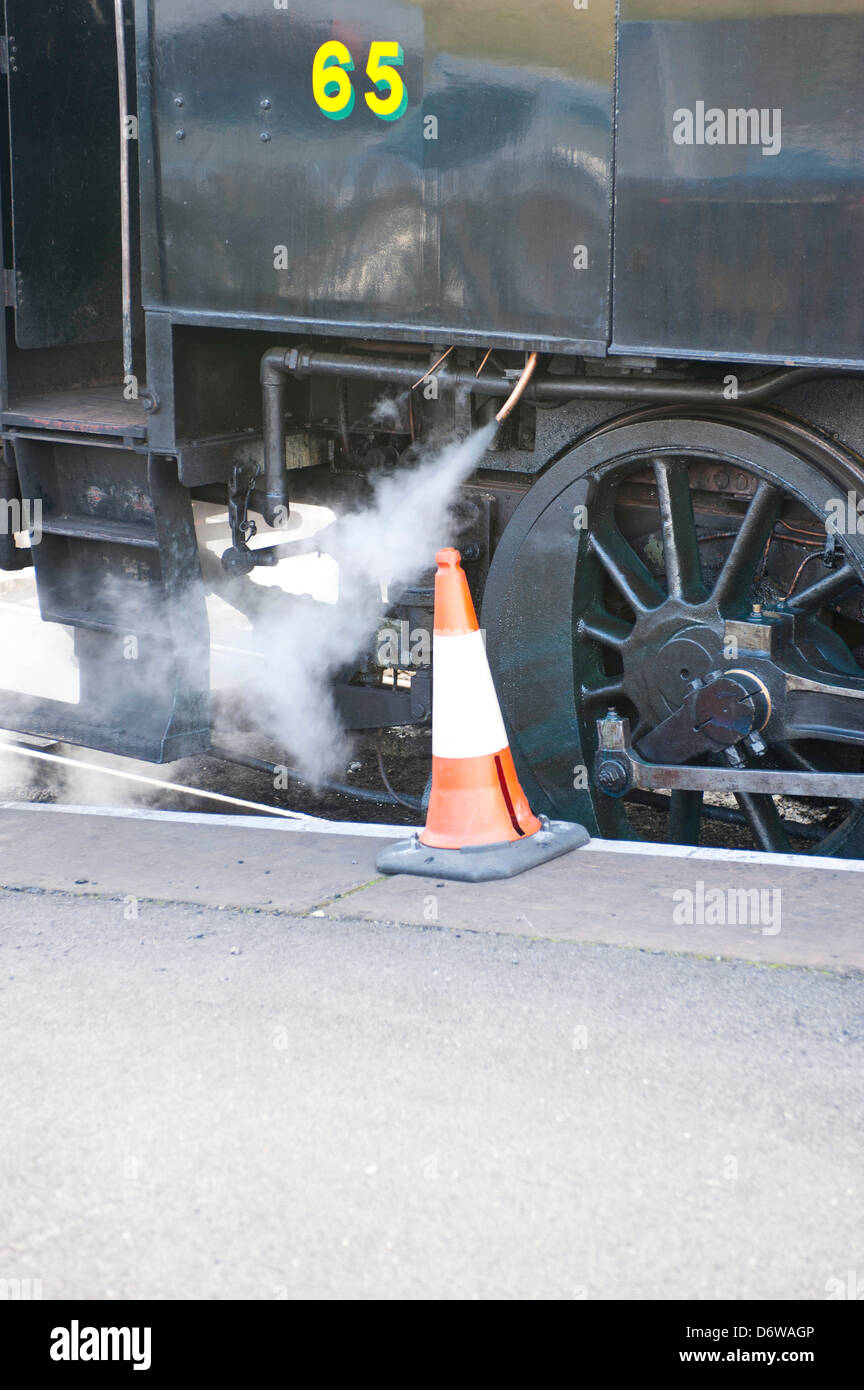 Embsay and Bolton Abbey steam railway Stock Photo