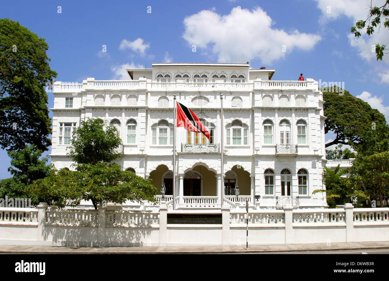 Trinidad and Tobago, Trinidad, Port of Spain, Savannah, Magnificent Seven Stock Photo