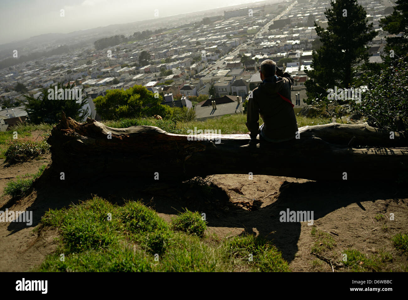 twin peaks park san francisco Stock Photo - Alamy