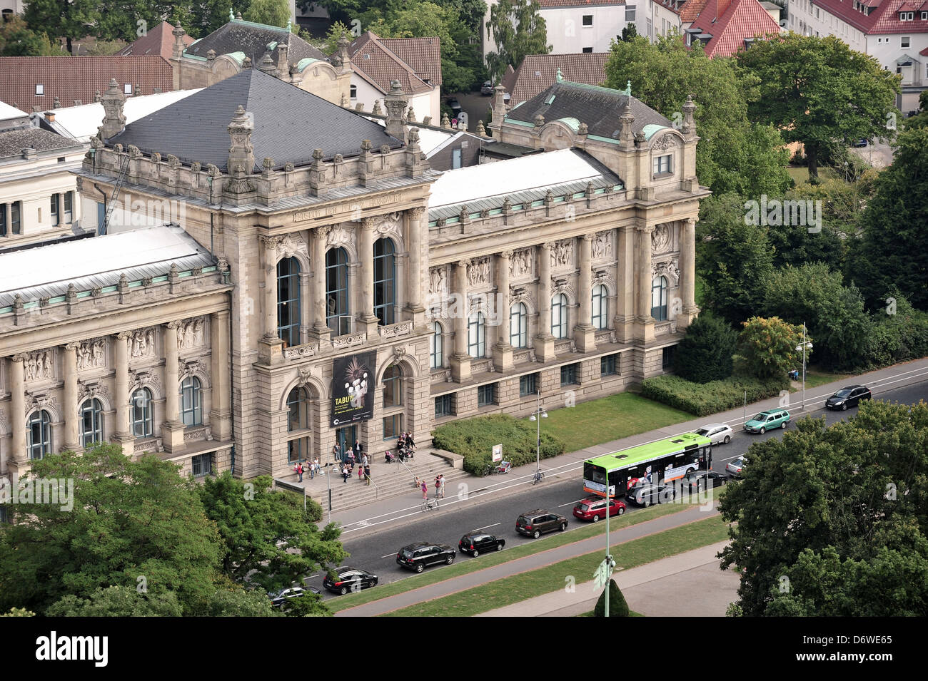 Hannover, Germany, Lower Saxony 'view of the National Museum Stock Photo