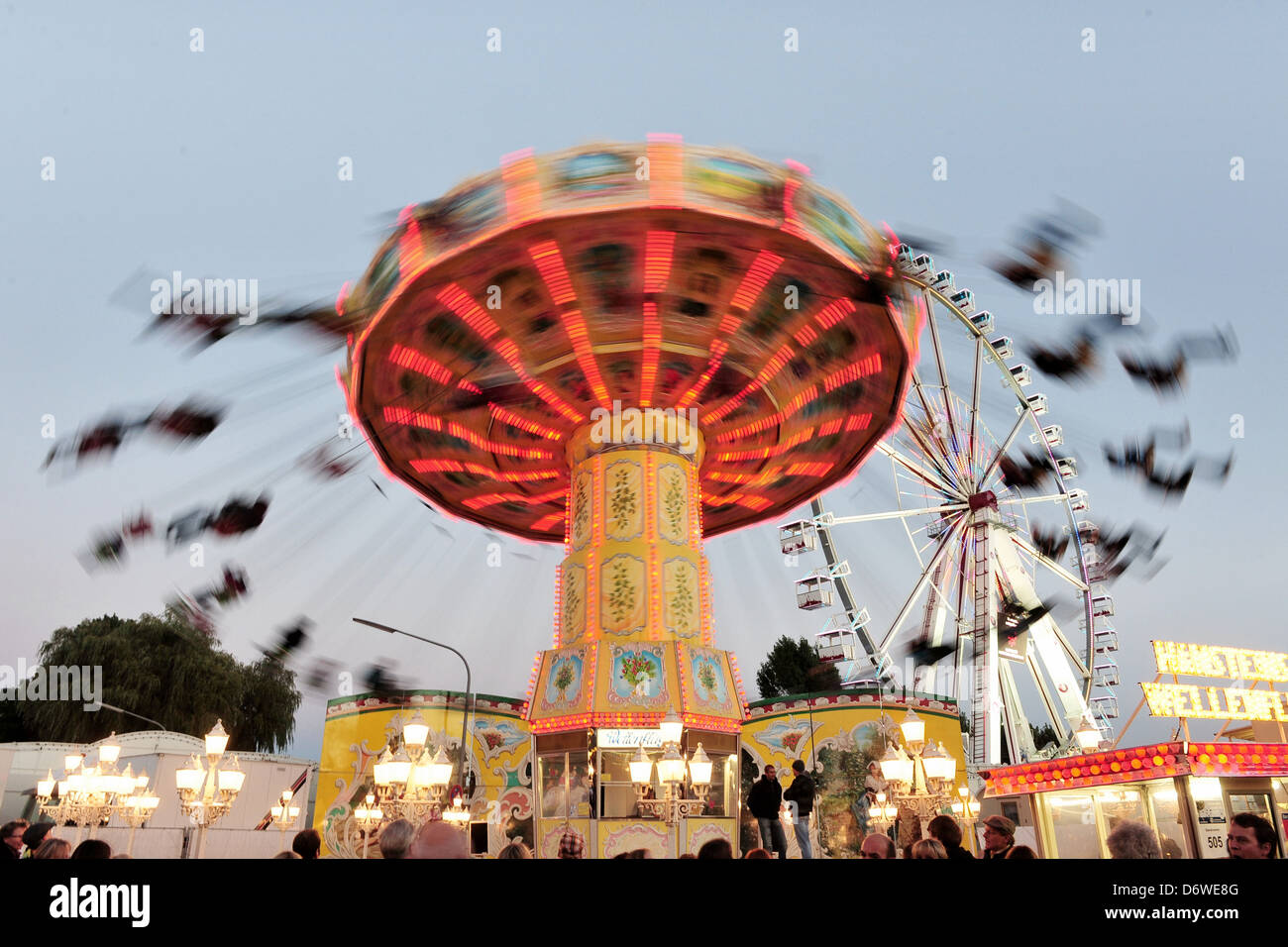 Oldenburg, Germany, driving business wave flight at the Oldenburg