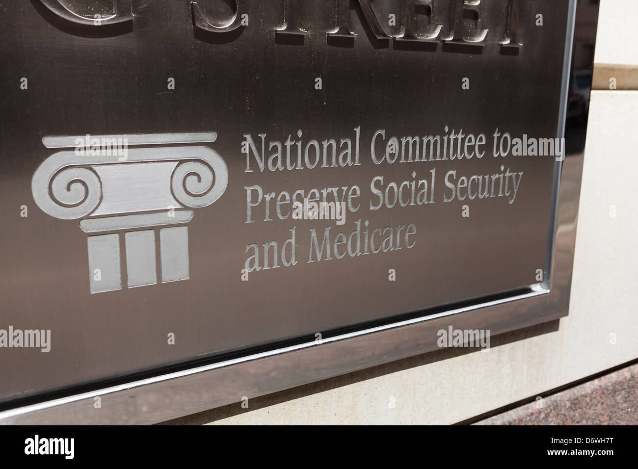 National Committee to Preserve Social Security and Medicare - Washington, DC USA Stock Photo