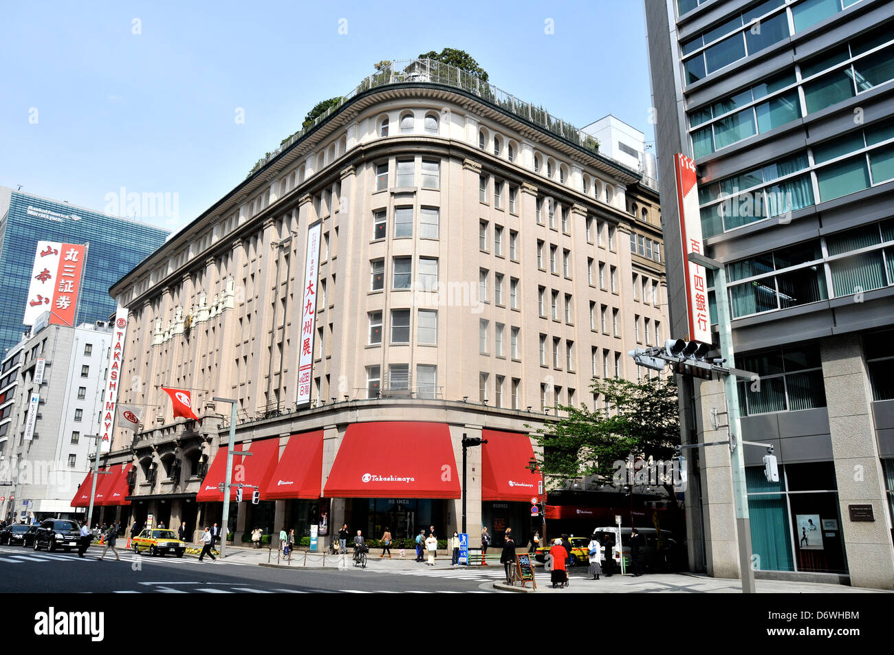 Takashimaya mall Nihonbashi Tokyo Japan Stock Photo - Alamy