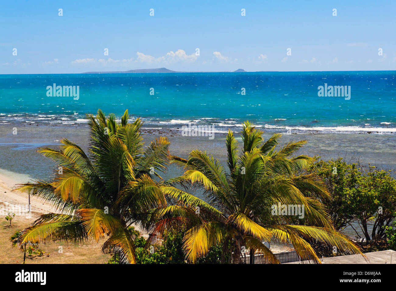Puerto Rico, High Angle View of Coastline at Ponce with Coffin Island Stock  Photo - Alamy
