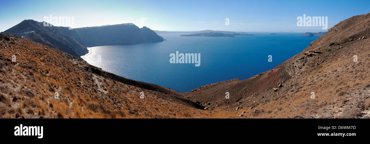 Crapdera Caldera panorama hi-res stock photography and images - Alamy