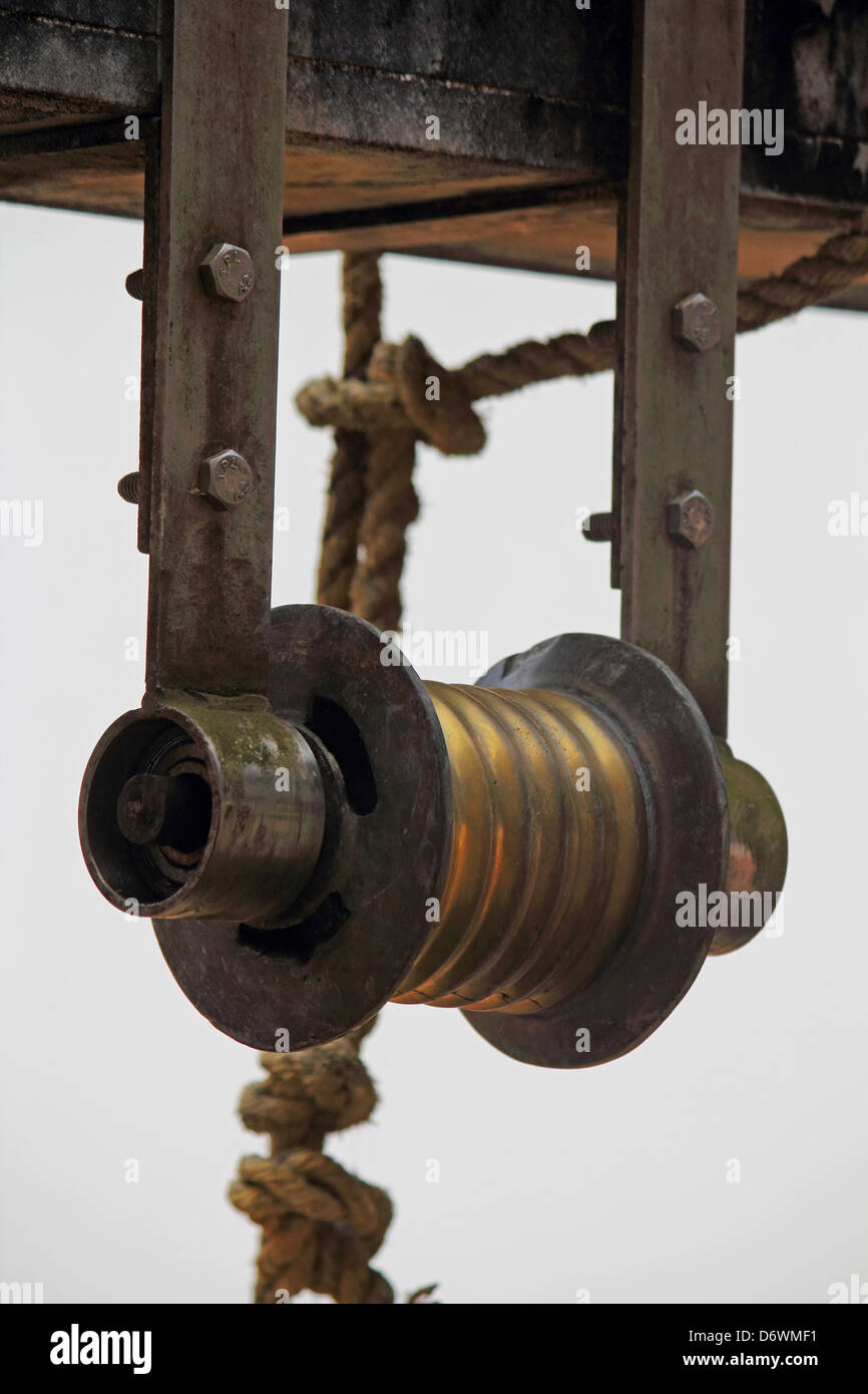'Rahate', a pulley used for drawing water out of a well in a