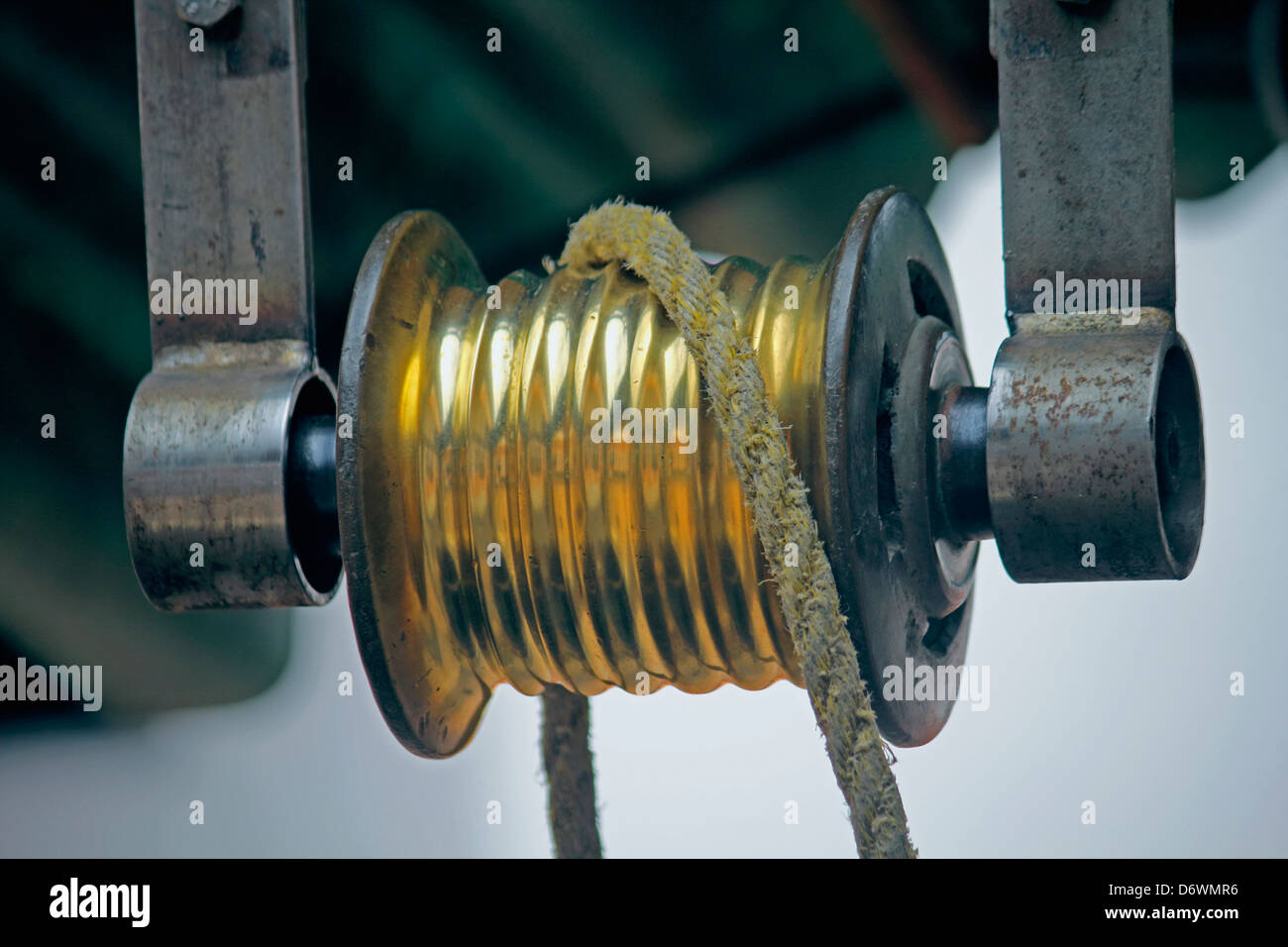 'Rahate', a pulley used for drawing water out of a well in a