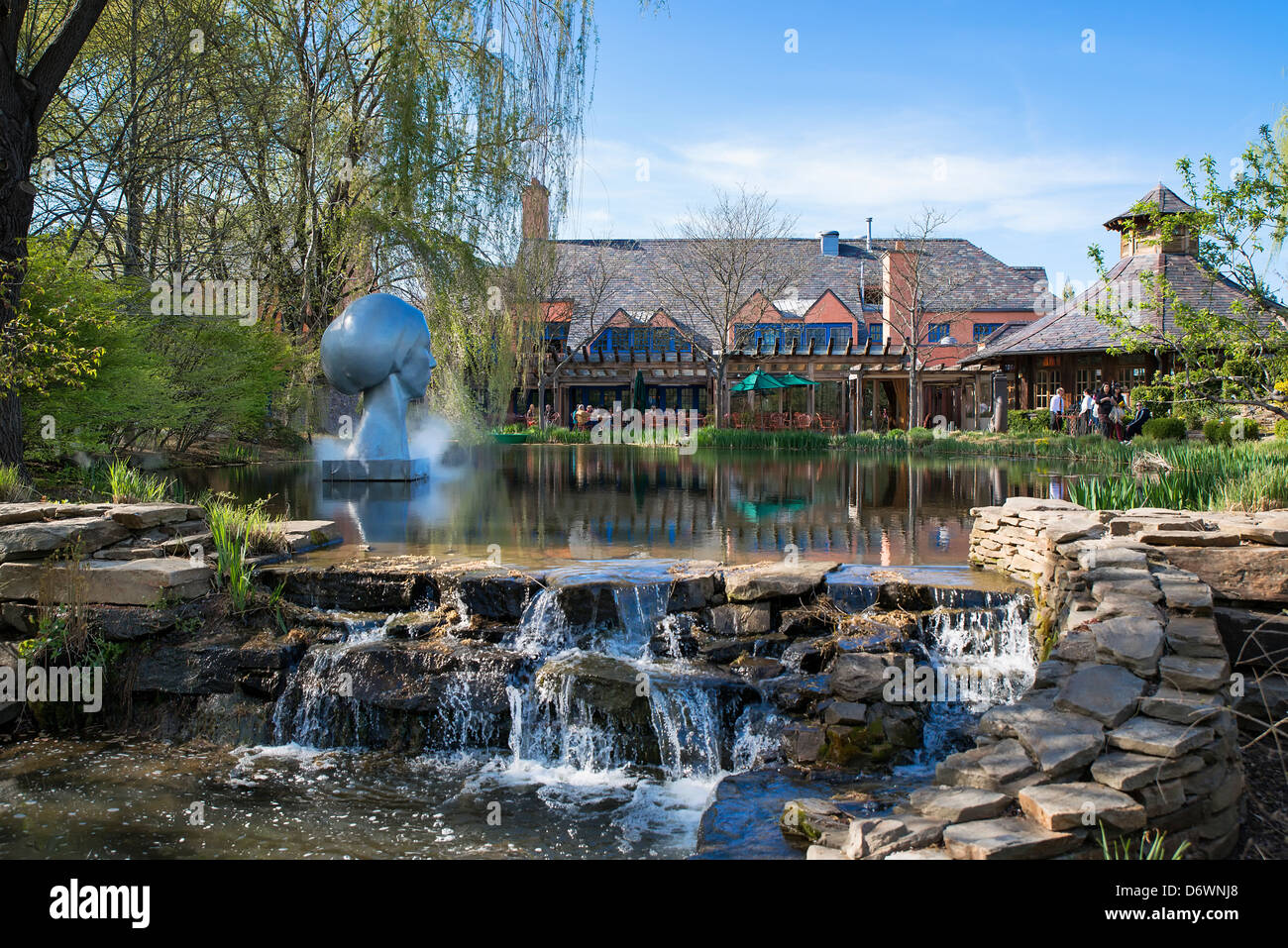 Rat’s Restaurant, Grounds for Sculpture, Hamilton, New Jersey, USA Stock Photo