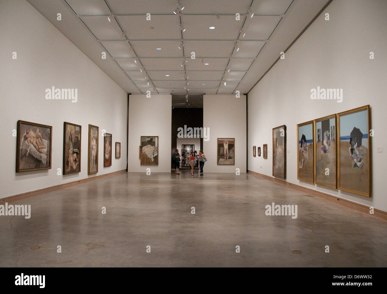 A gallery of paintings in the Metropolitan Museum of Art, (Met) New